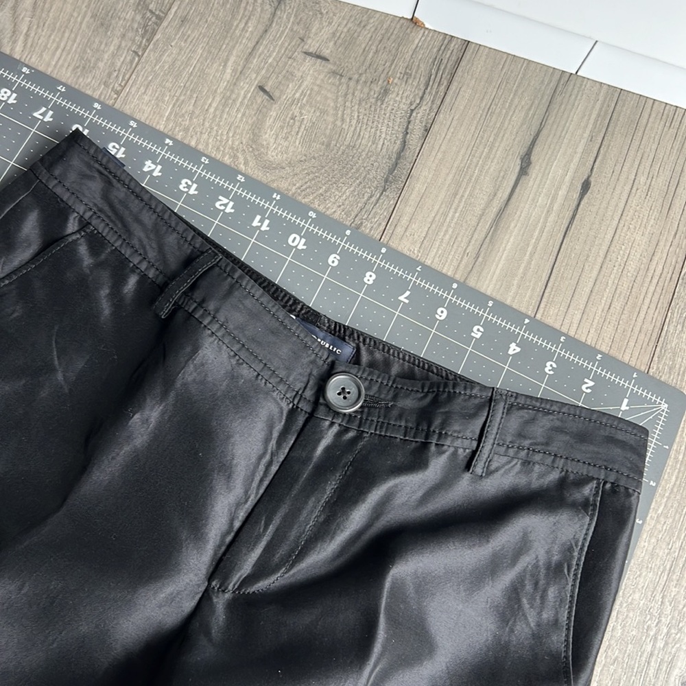 Banana Republic pants cotton silk size 8 - Picture 6 of 7